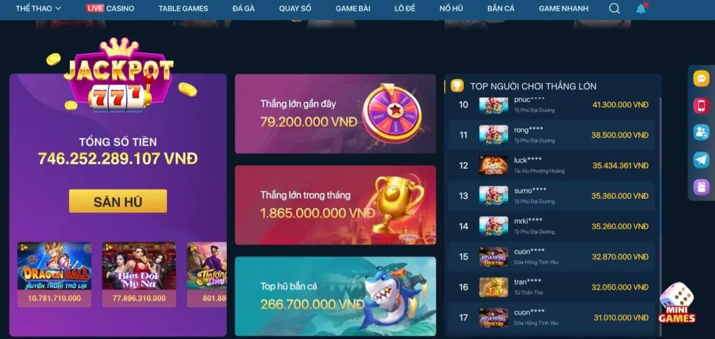 Ưu đãi nạp lại hàng ngày